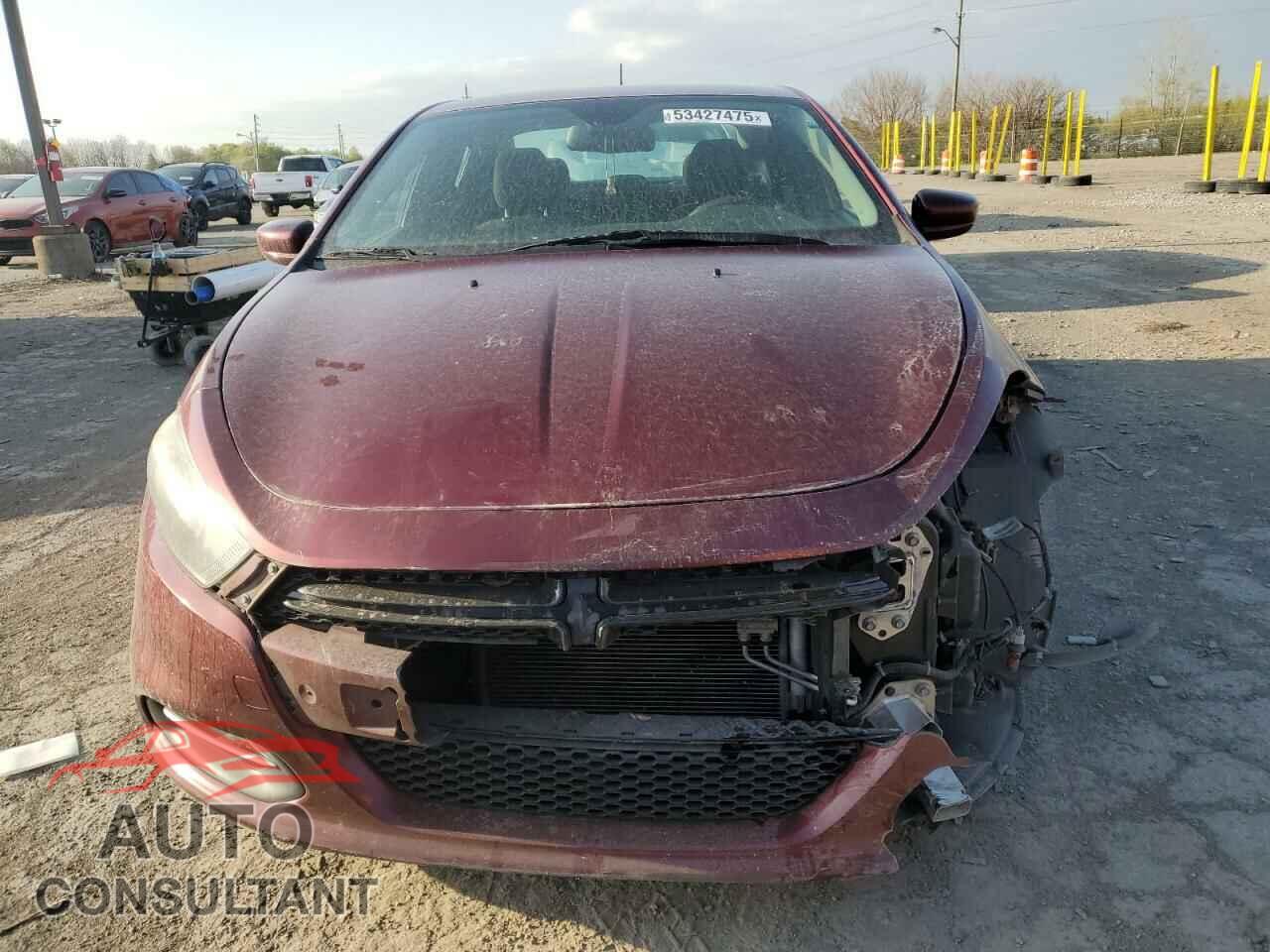 DODGE DART 2015 - 1C3CDFBBXFD337381