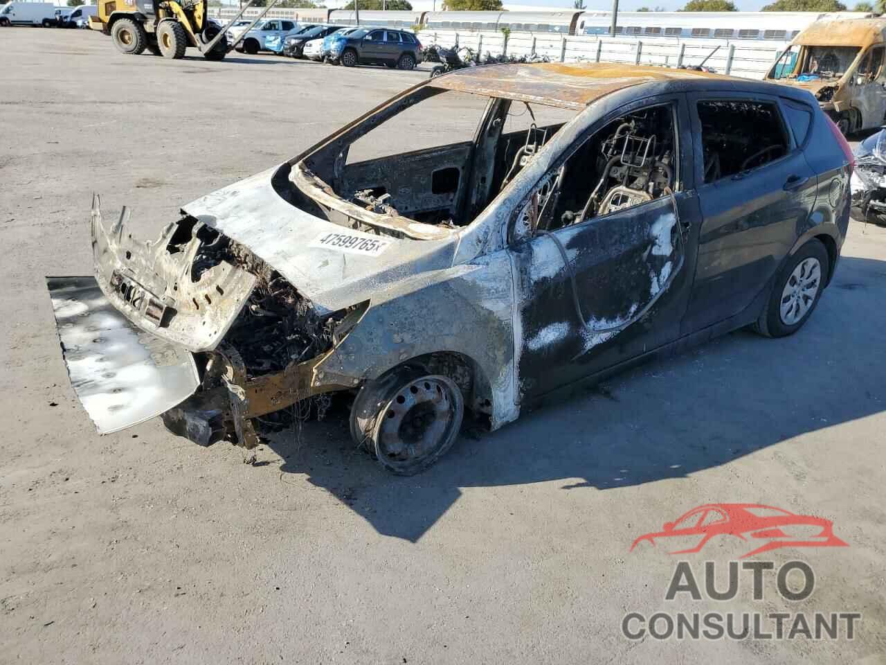 HYUNDAI ACCENT 2016 - KMHCT5AE0GU239171