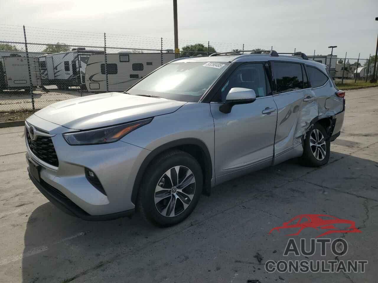 TOYOTA HIGHLANDER 2022 - 5TDHZRBH9NS587335