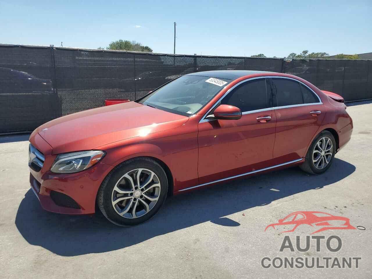 MERCEDES-BENZ C-CLASS 2016 - WDDWF4JB0GR135183