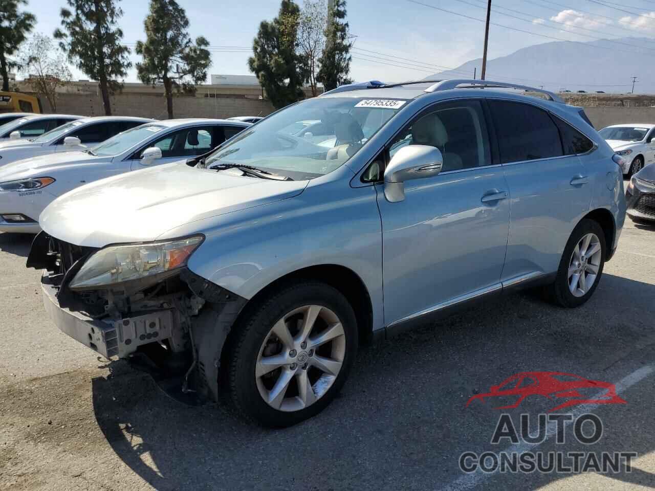 LEXUS RX350 2010 - JTJZK1BA8A2404289