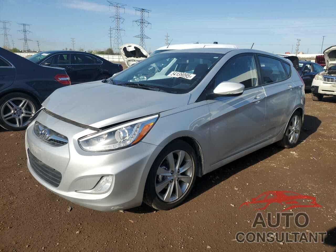 HYUNDAI ACCENT 2014 - KMHCU5AE8EU194295