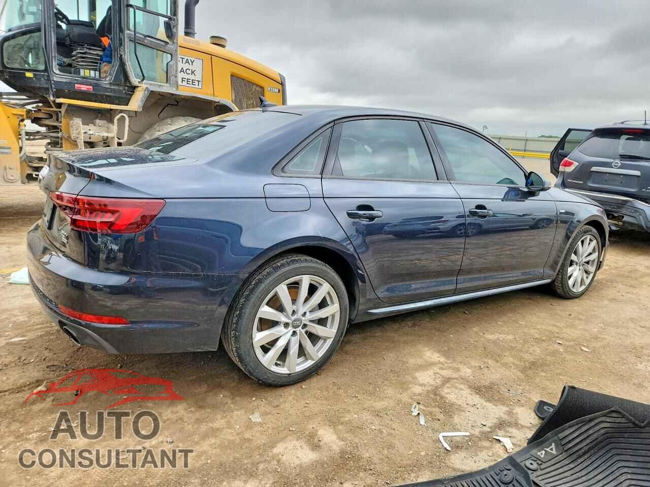 AUDI A4 2018 - WAUKMAF41JA076204