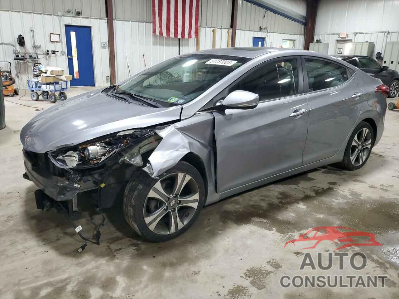 HYUNDAI ELANTRA 2014 - KMHDH4AH6EU179386