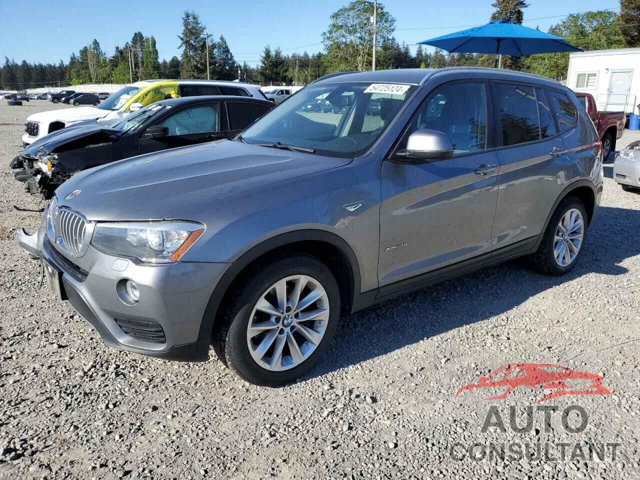 BMW X3 2017 - 5UXWX9C53H0D99131