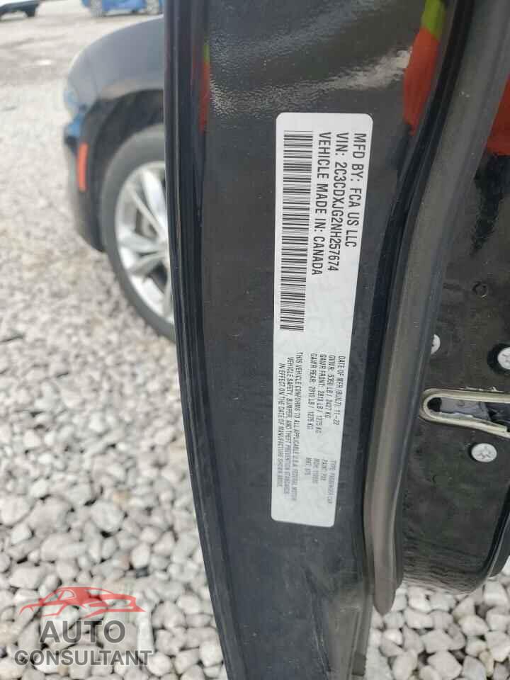 DODGE CHARGER 2022 - 2C3CDXJG2NH257674