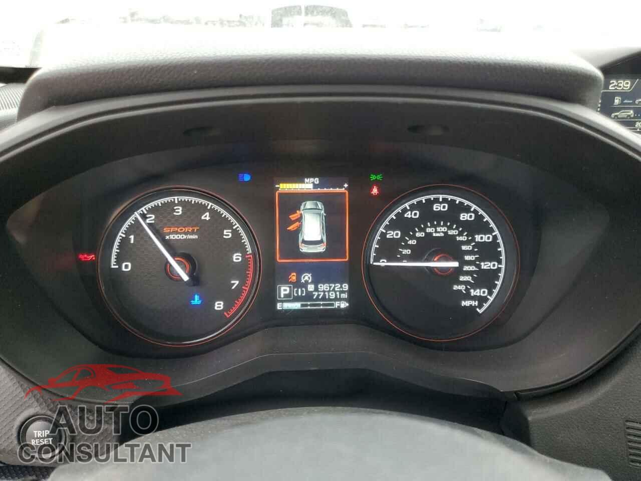 SUBARU FORESTER 2019 - JF2SKAPC8KH512880