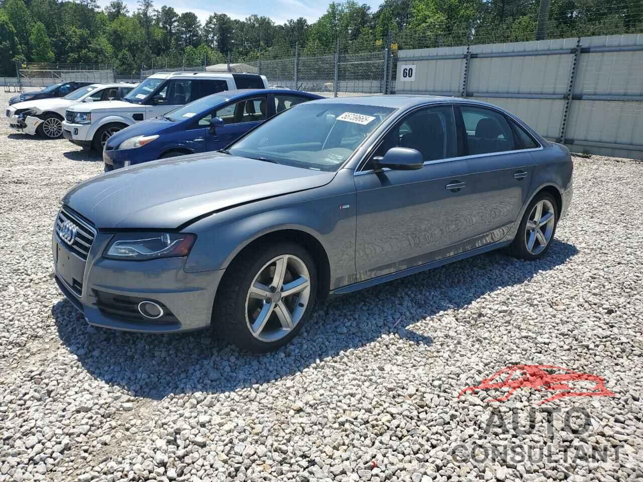 AUDI A4 2012 - WAUFFAFL9CA113215