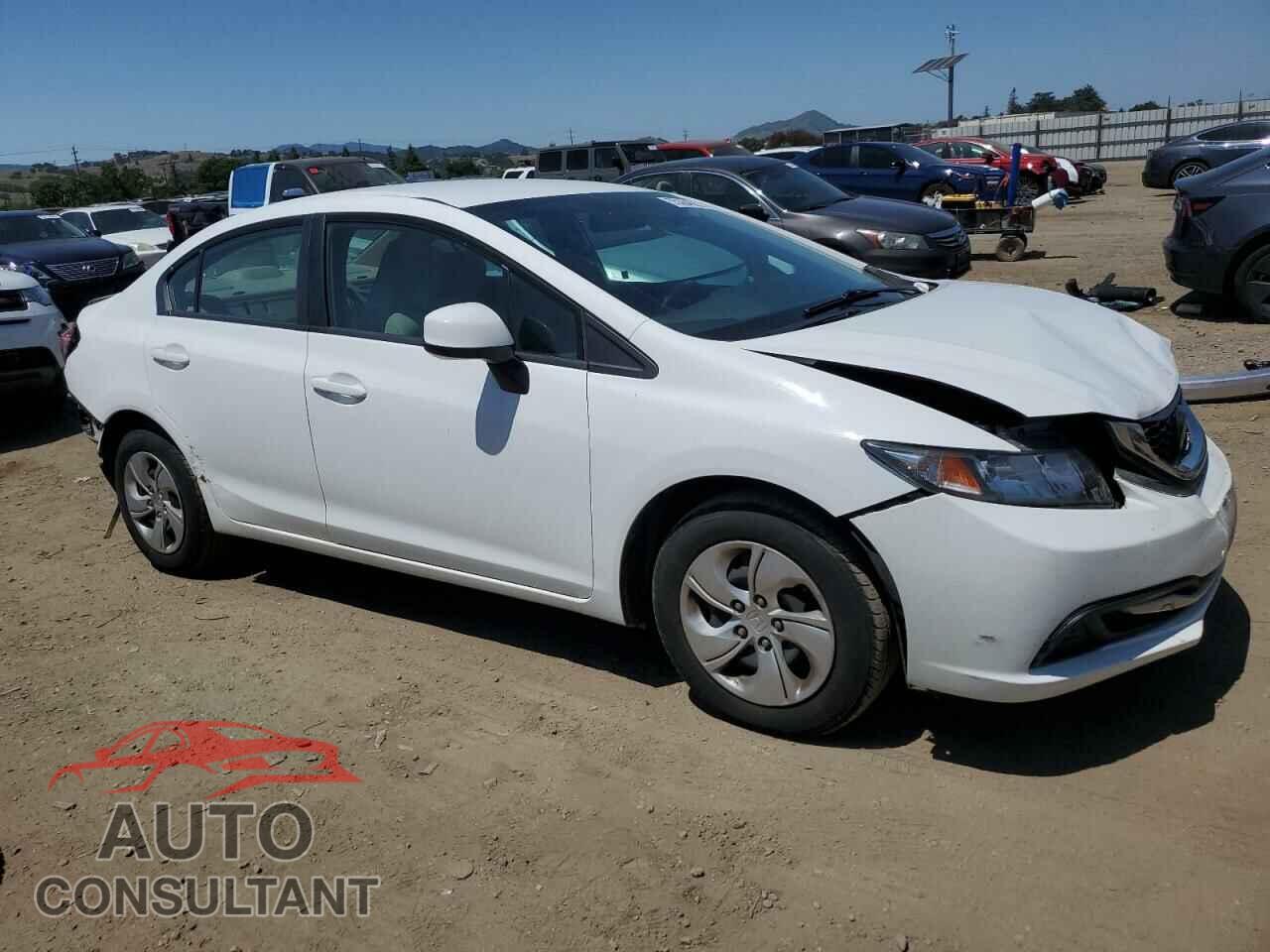HONDA CIVIC 2013 - 19XFB2F50DE247633