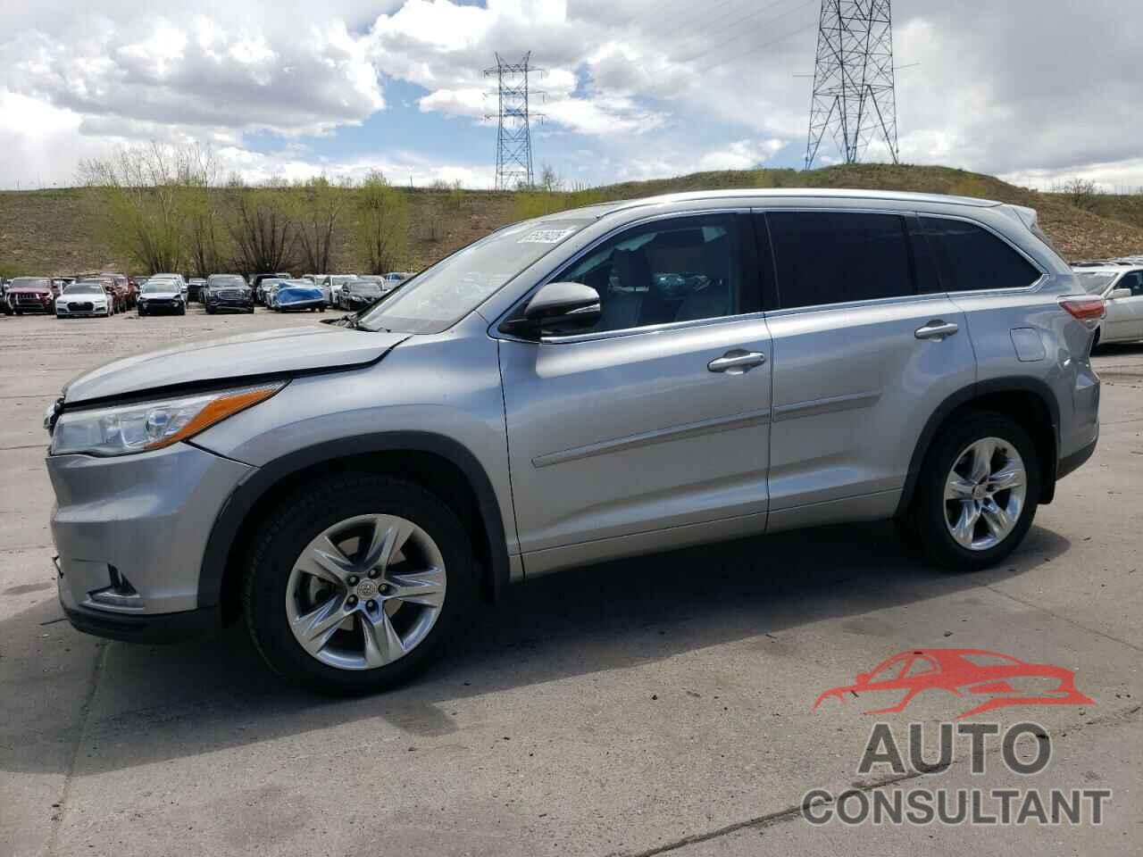 TOYOTA HIGHLANDER 2015 - 5TDDKRFH7FS220934