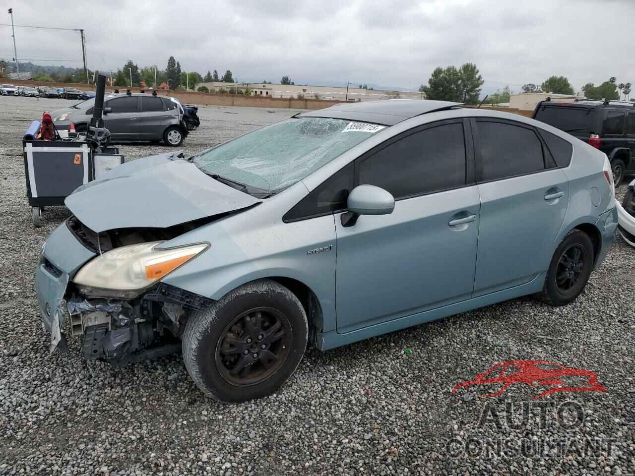 TOYOTA PRIUS 2012 - JTDKN3DU9C1492423