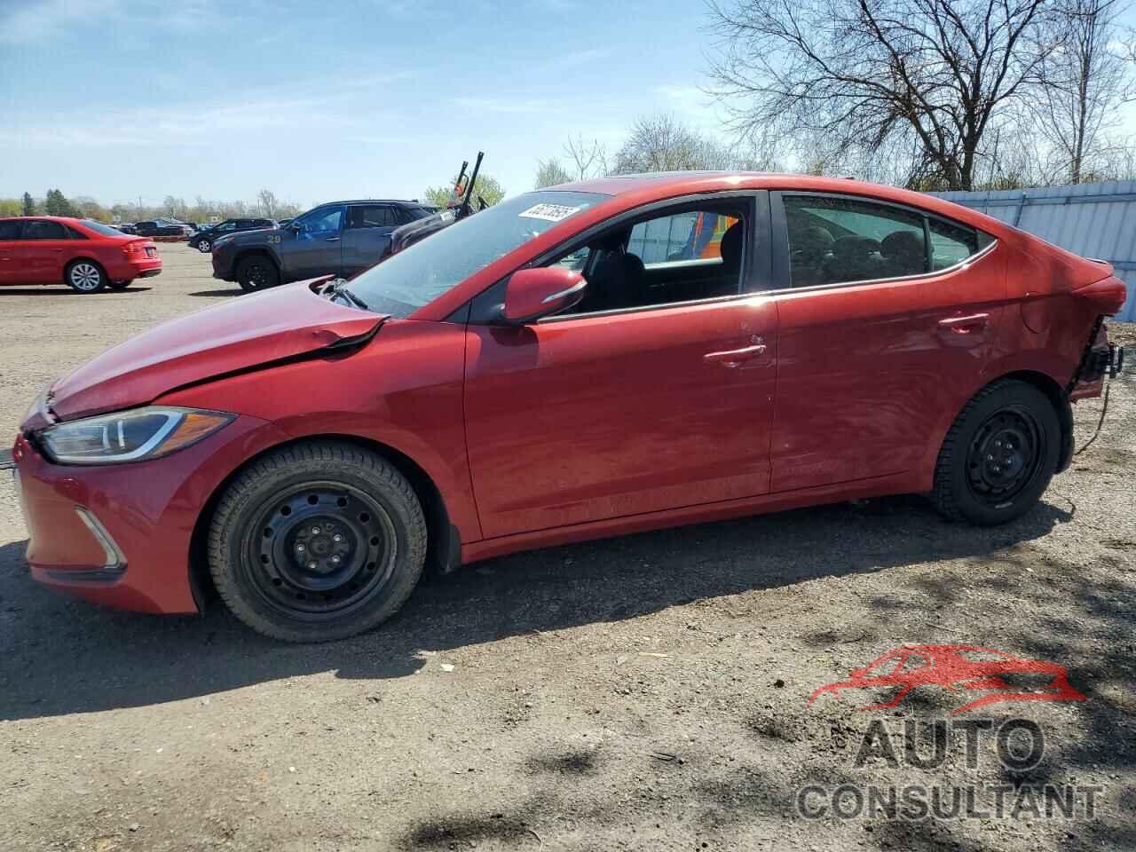 HYUNDAI ELANTRA 2017 - KMHD84LF9HU119912