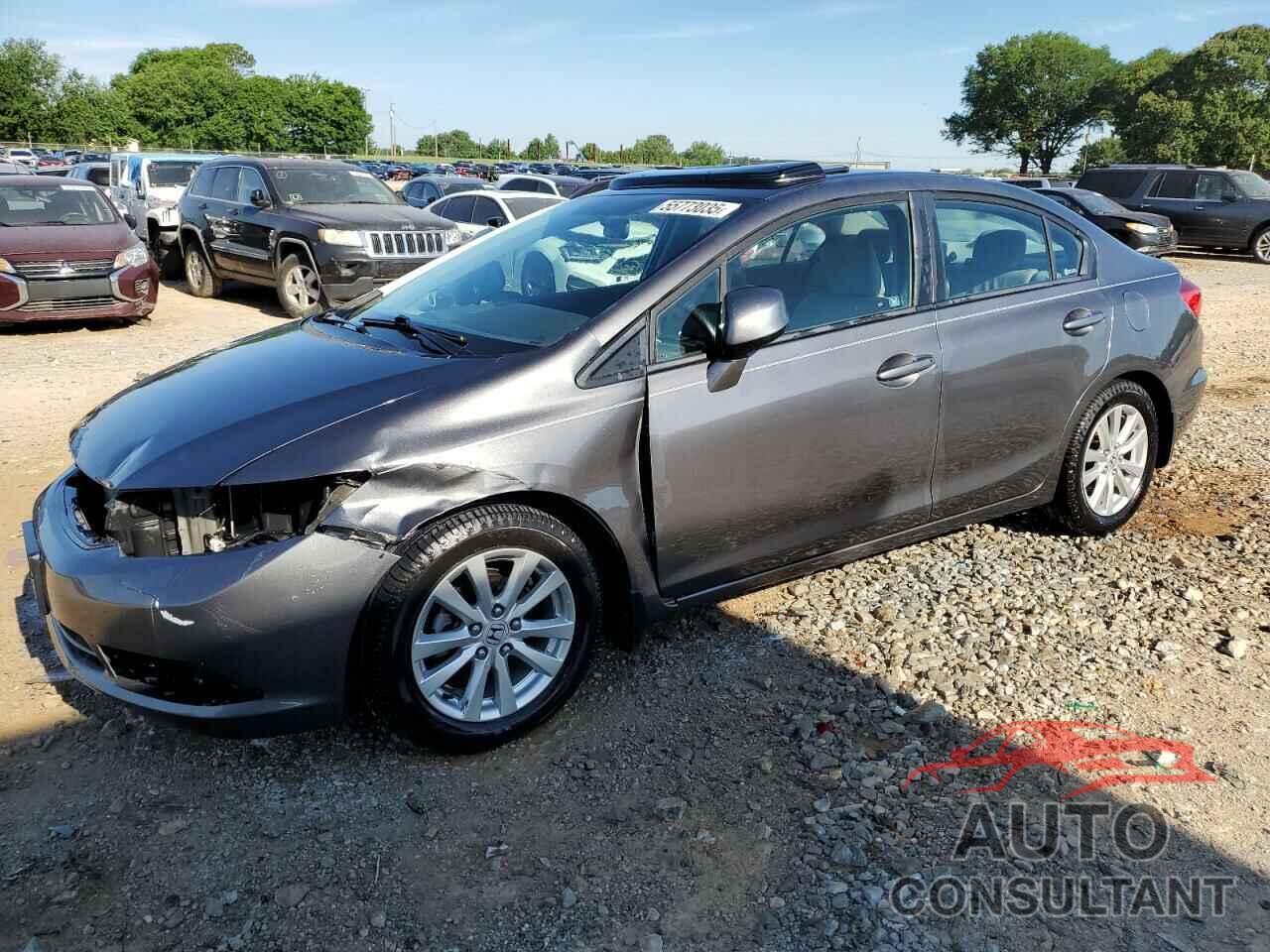 HONDA CIVIC 2012 - 19XFB2F92CE015827