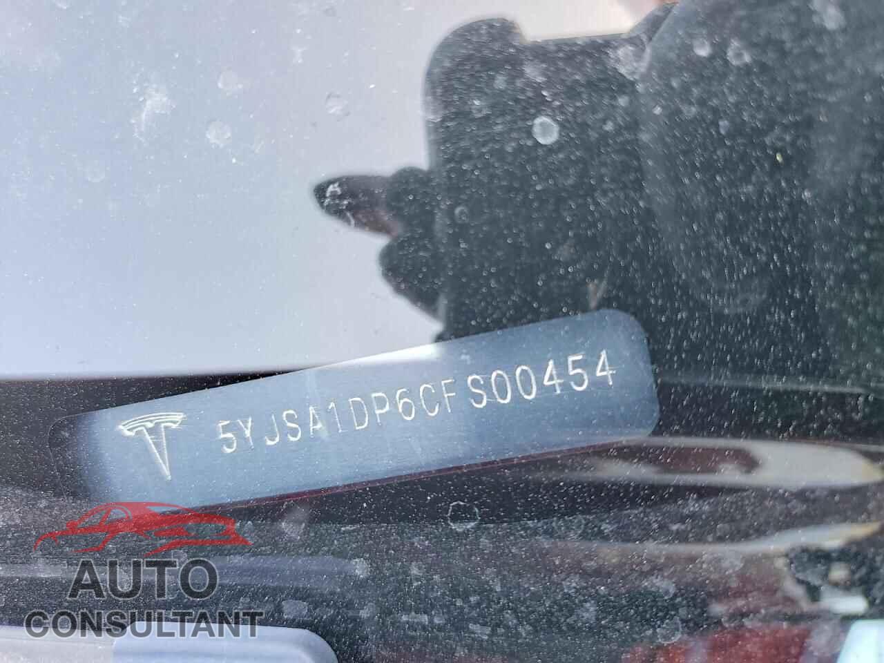 TESLA MODEL S 2012 - 5YJSA1DP6CFS00454