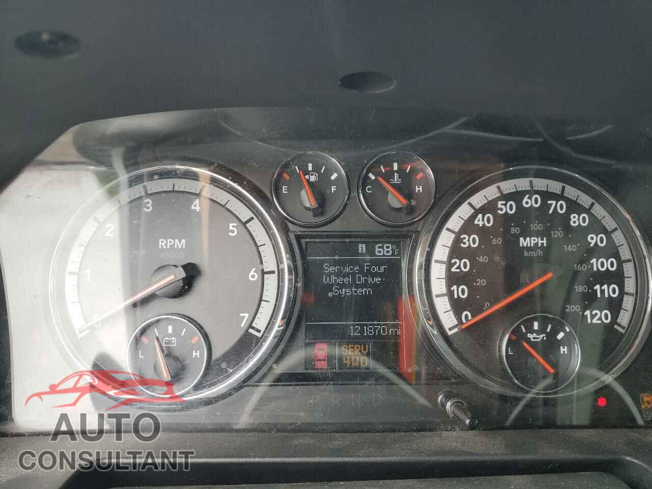 DODGE RAM 1500 2012 - 1C6RD7KT7CS339401