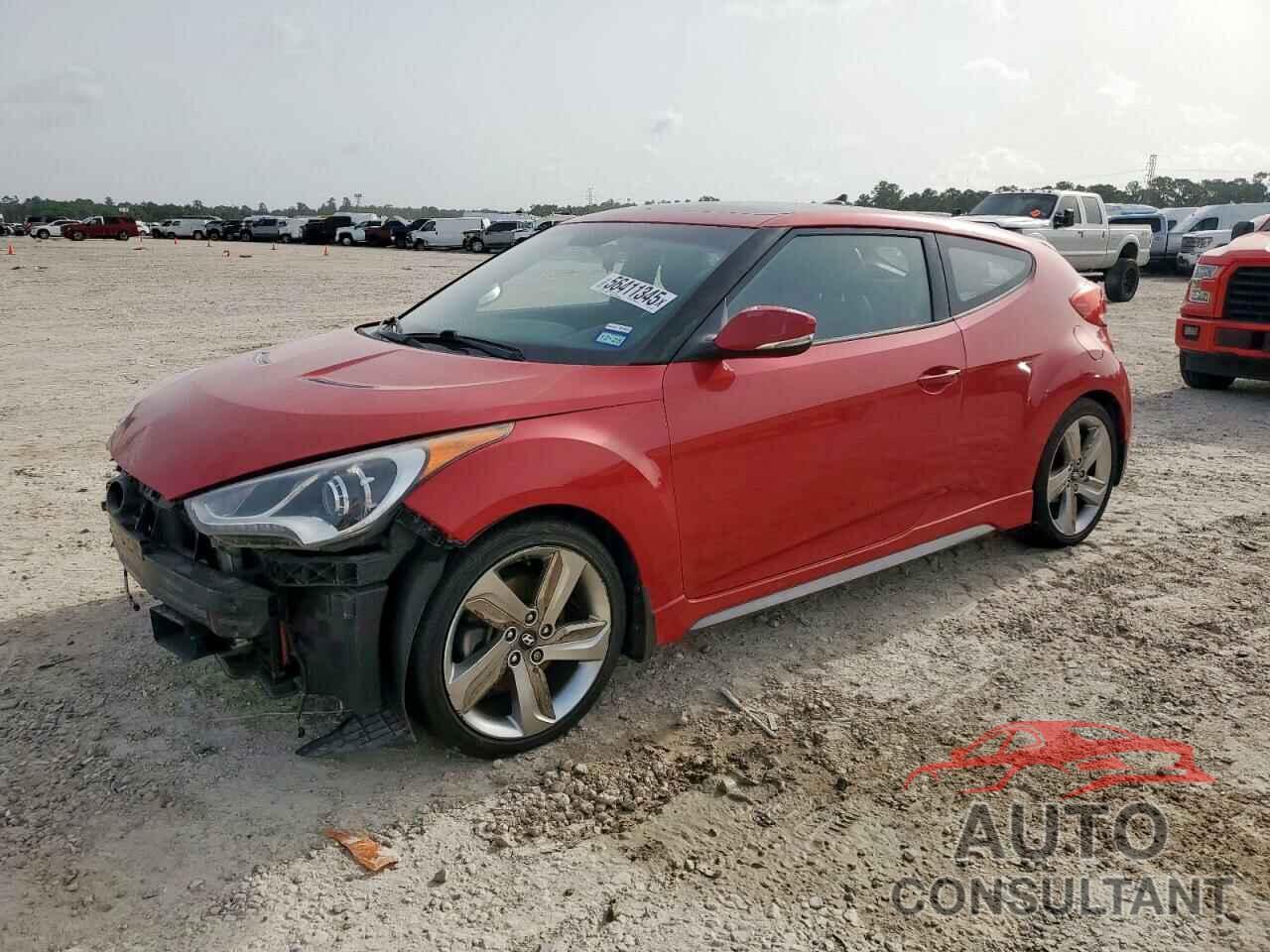 HYUNDAI VELOSTER 2014 - KMHTC6AE4EU186283