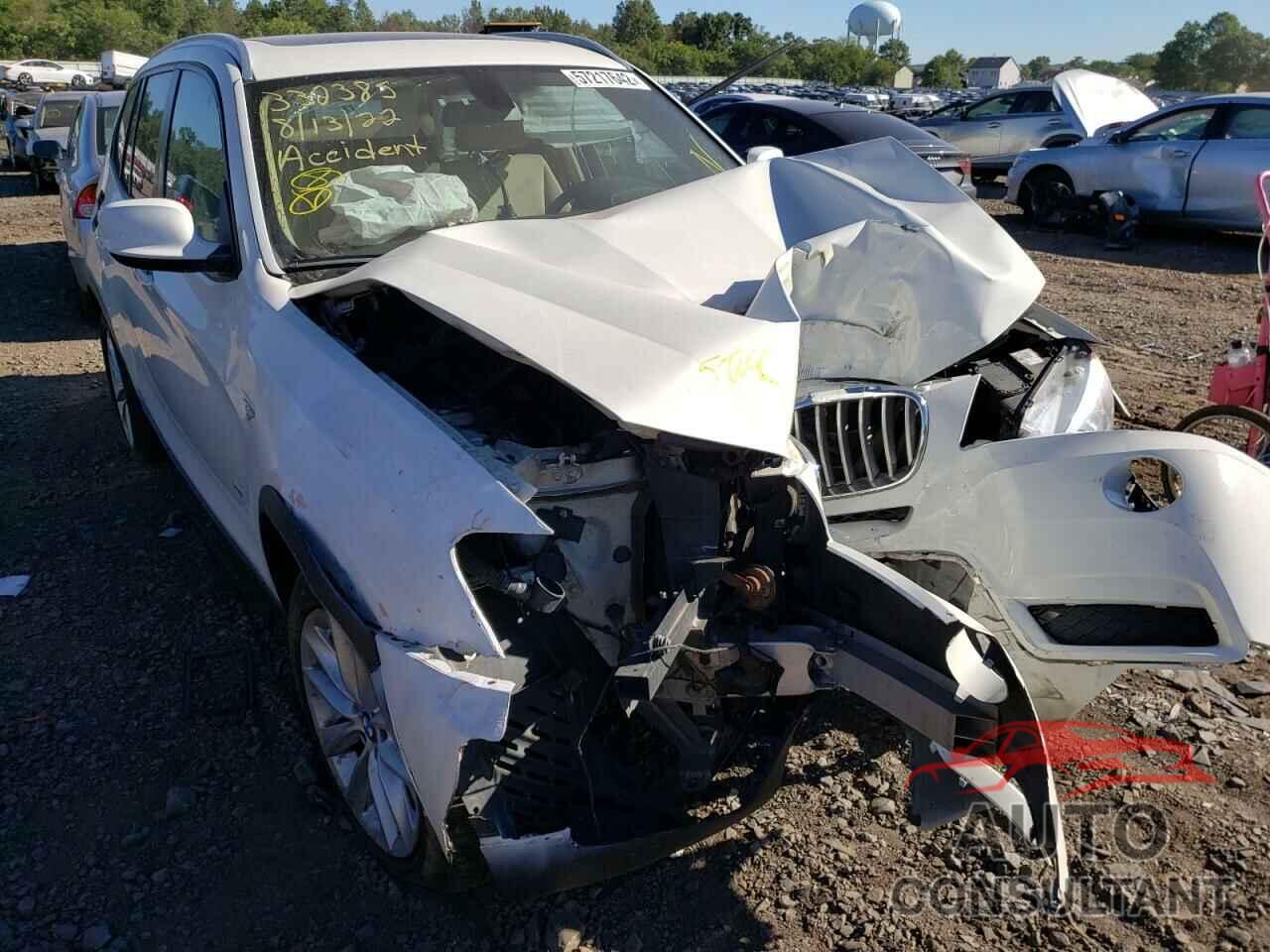 BMW X3 2013 - 5UXWX9C51D0A22839