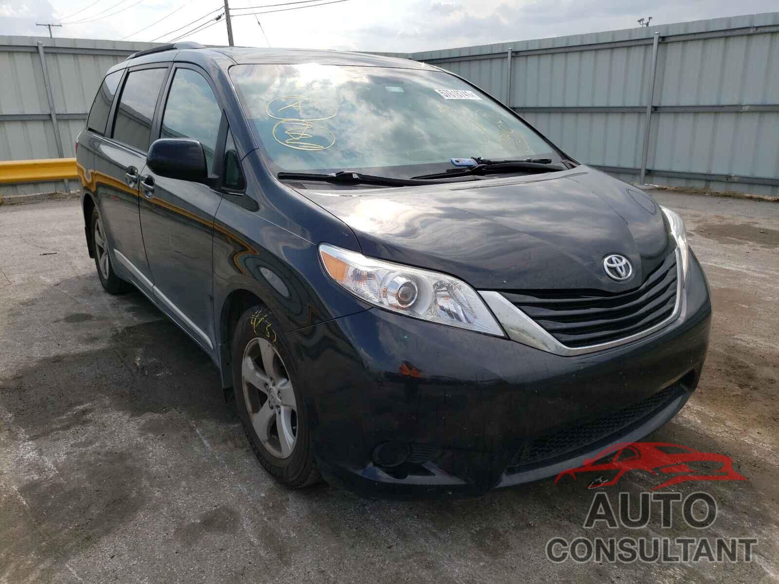 TOYOTA SIENNA 2017 - 5TDKZ3DC7HS846980