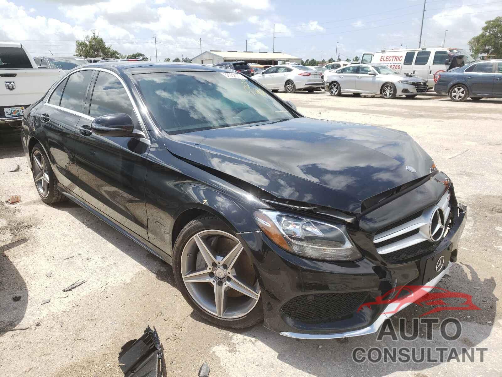 MERCEDES-BENZ C-CLASS 2017 - 55SWF4JB7HU207349