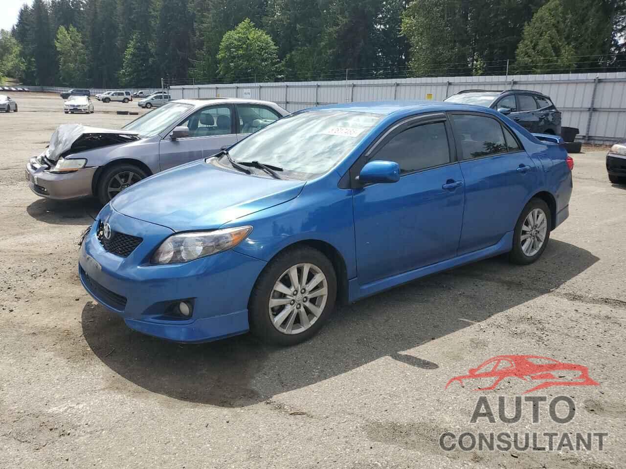 TOYOTA COROLLA 2009 - 1NXBU40E89Z104012