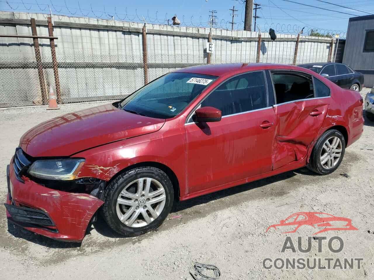VOLKSWAGEN JETTA 2017 - 3VW2B7AJ8HM340134