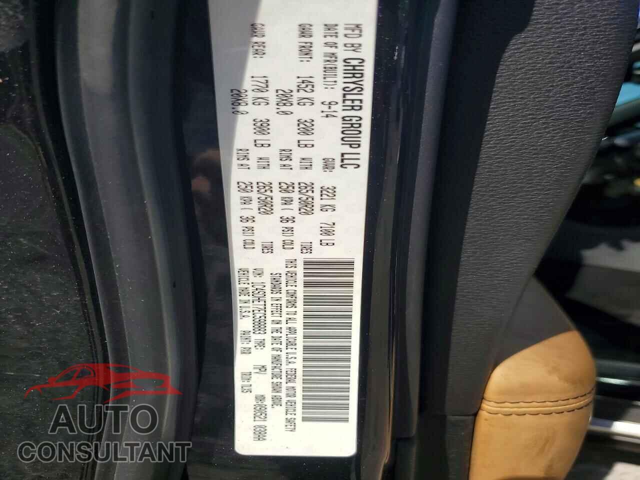 DODGE DURANGO 2014 - 1C4SDHET7EC598883