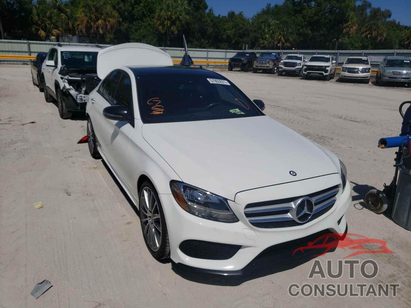 MERCEDES-BENZ C-CLASS 2017 - 55SWF4JB5HU229401