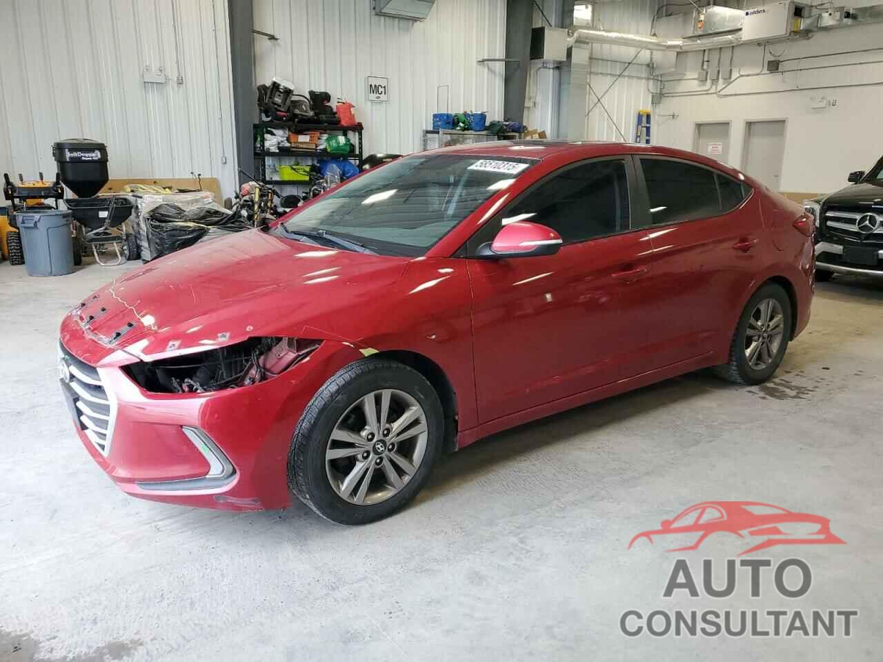 HYUNDAI ELANTRA 2018 - KMHD84LF1JU633999