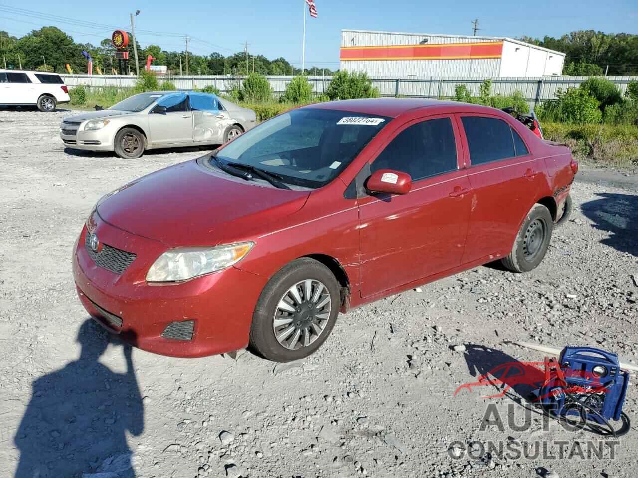 TOYOTA COROLLA 2009 - 1NXBU40E59Z100953