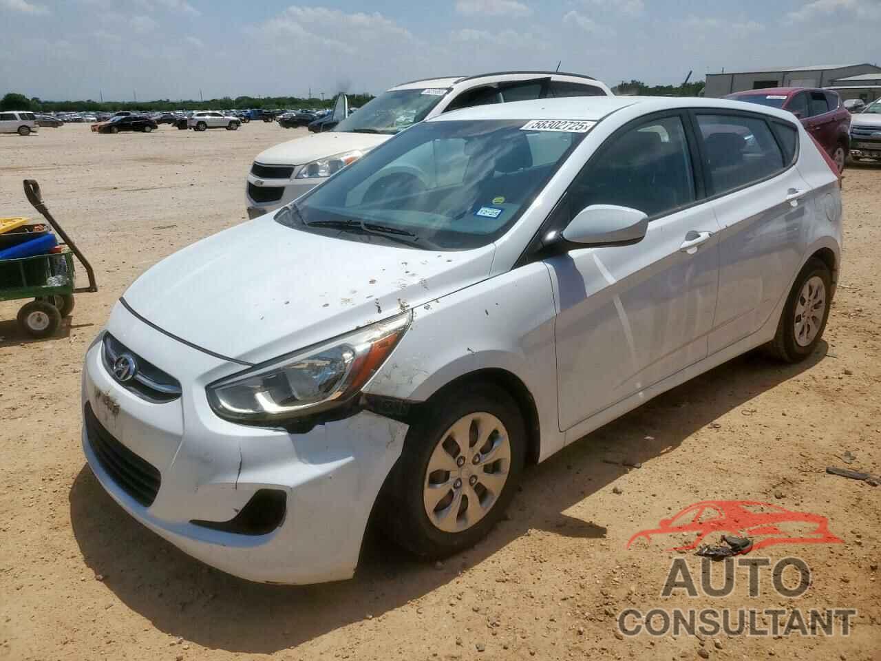 HYUNDAI ACCENT 2016 - KMHCT5AE1GU280053