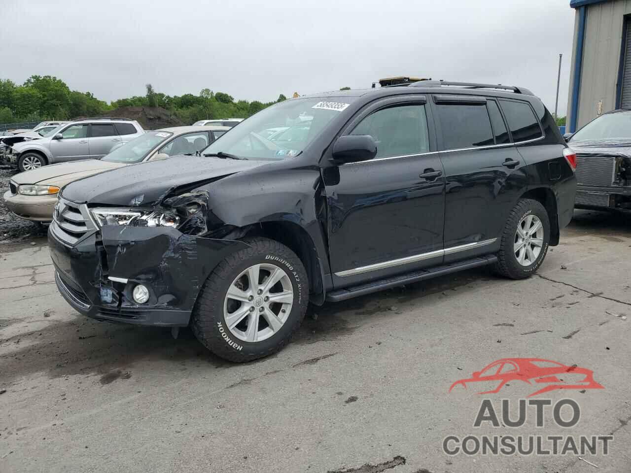 TOYOTA HIGHLANDER 2013 - 5TDBK3EH6DS216988