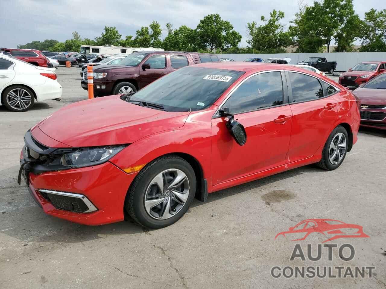 HONDA CIVIC 2019 - 2HGFC2F63KH527135