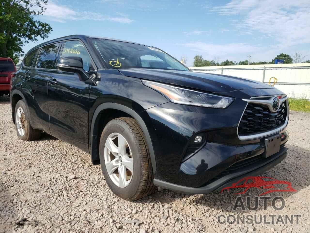 TOYOTA HIGHLANDER 2021 - 5TDBZRBH2MS153701