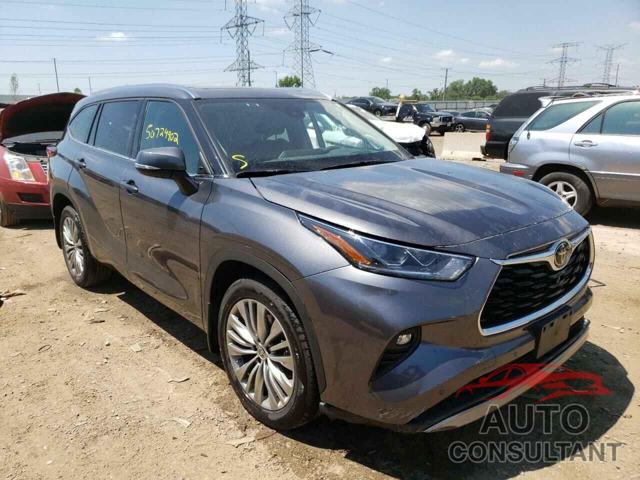 TOYOTA HIGHLANDER 2021 - 5TDFZRBH1MS084940
