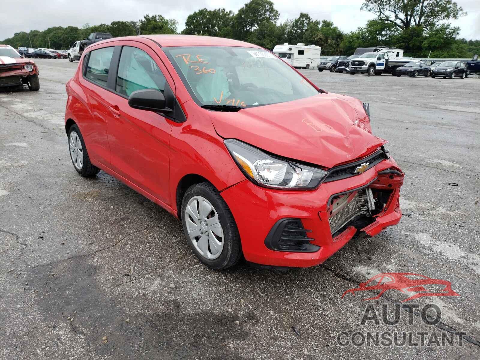 CHEVROLET SPARK 2017 - KL8CB6SA4HC768583