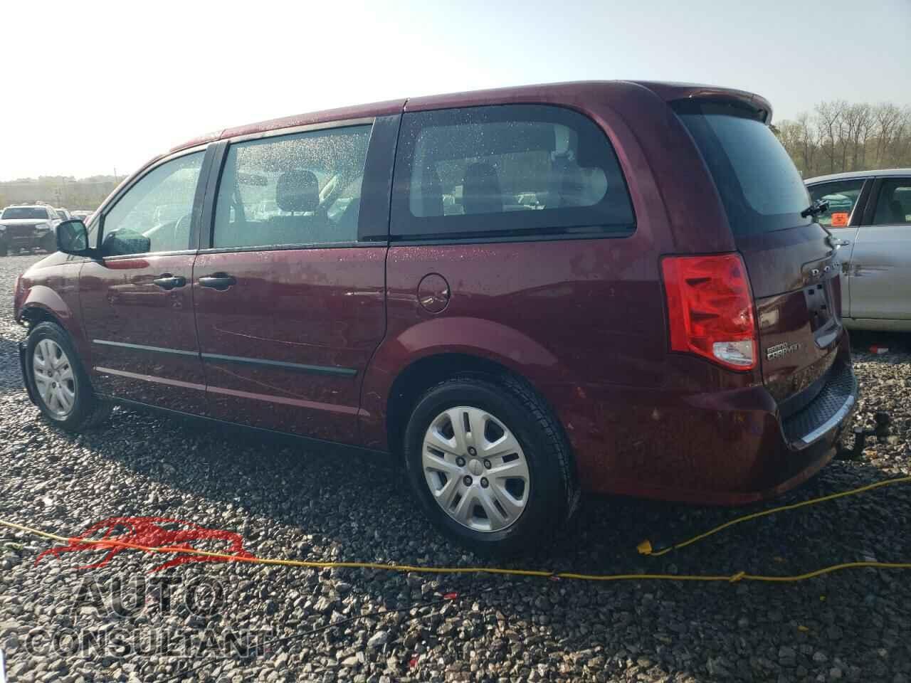 DODGE CARAVAN 2016 - 2C4RDGBG2GR392364