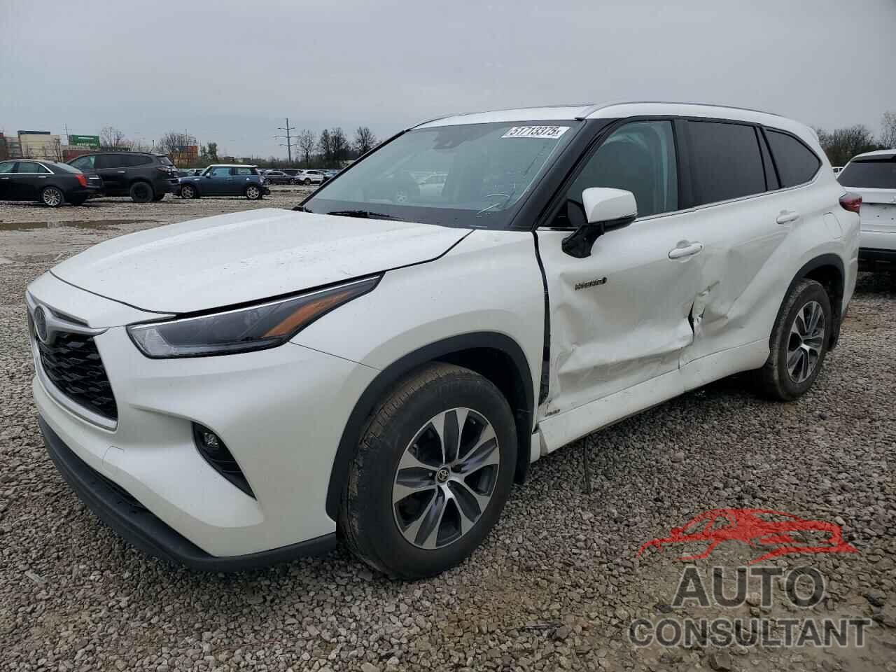TOYOTA HIGHLANDER 2021 - 5TDHBRCH9MS033987