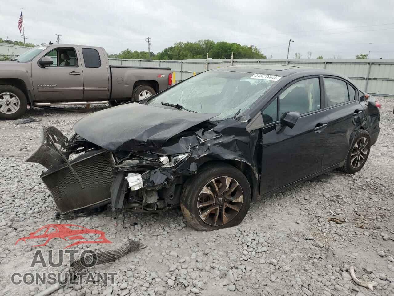 HONDA CIVIC 2013 - 19XFB2F96DE065745