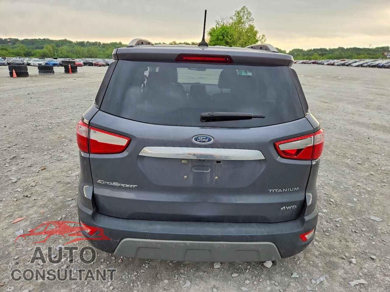 FORD ECOSPORT 2019 - MAJ6S3KL5KC298629