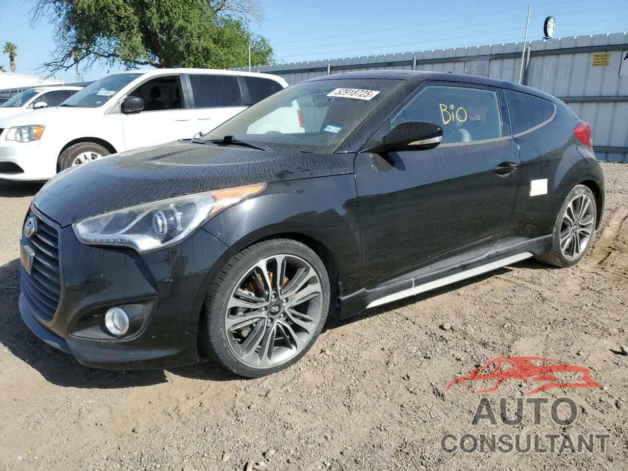 HYUNDAI VELOSTER 2017 - KMHTC6AE6HU313345