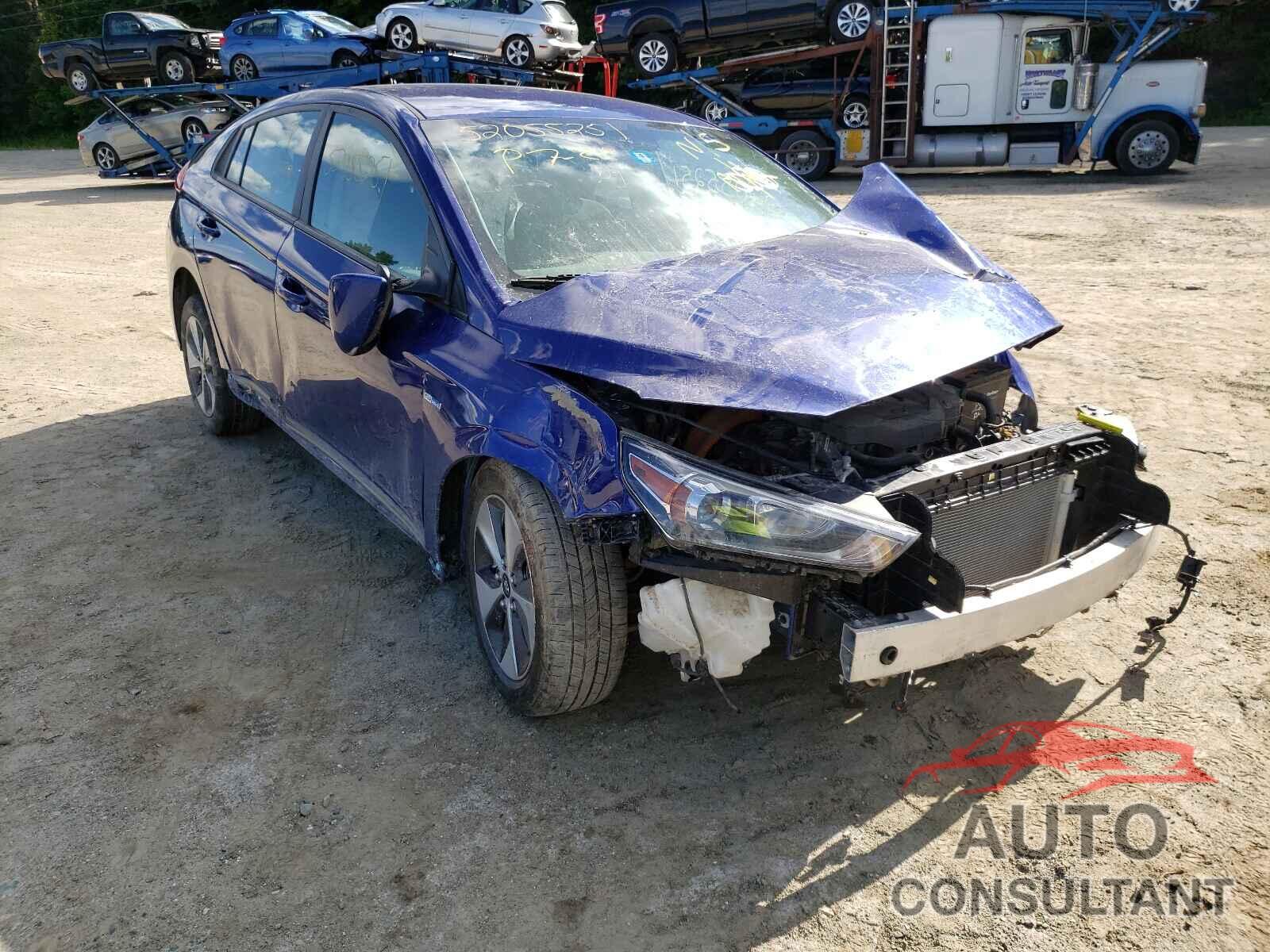 HYUNDAI IONIQ 2019 - KMHC75LH3KU045691