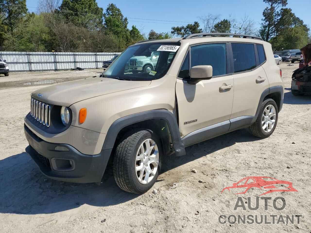 JEEP RENEGADE 2016 - ZACCJBBT4GPC62122