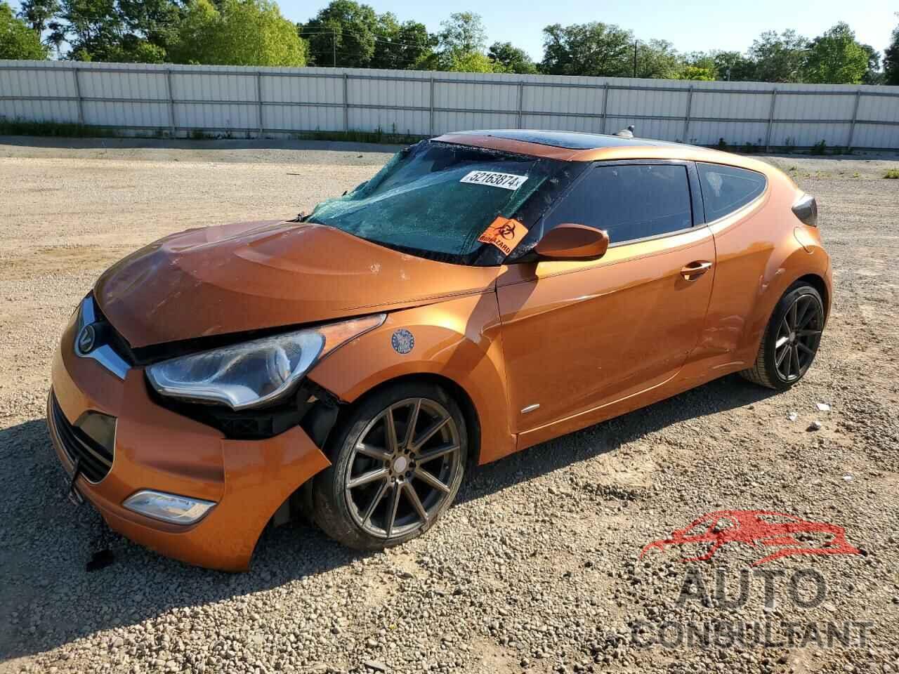 HYUNDAI VELOSTER 2016 - KMHTC6ADXGU278203