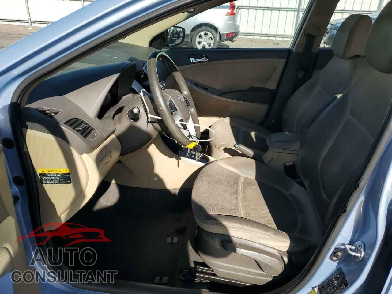 HYUNDAI ACCENT 2012 - KMHCU4AE6CU185988