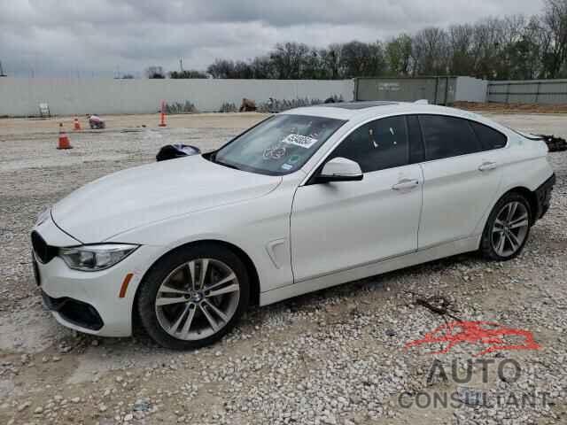 BMW 4 SERIES 2017 - WBA4E3C3XHG826283