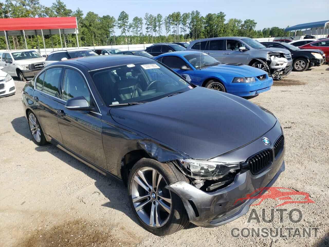 BMW 3 SERIES 2017 - WBA8B9G36HNU53827