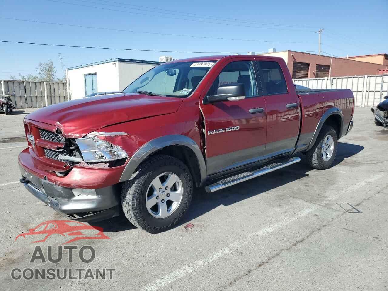 DODGE RAM 1500 2012 - 1C6RD7GP3CS155116