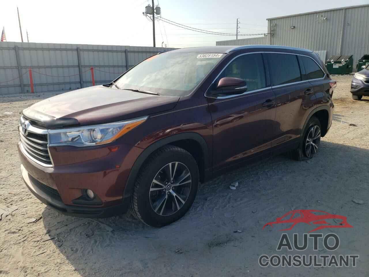 TOYOTA HIGHLANDER 2016 - 5TDKKRFH4GS175184