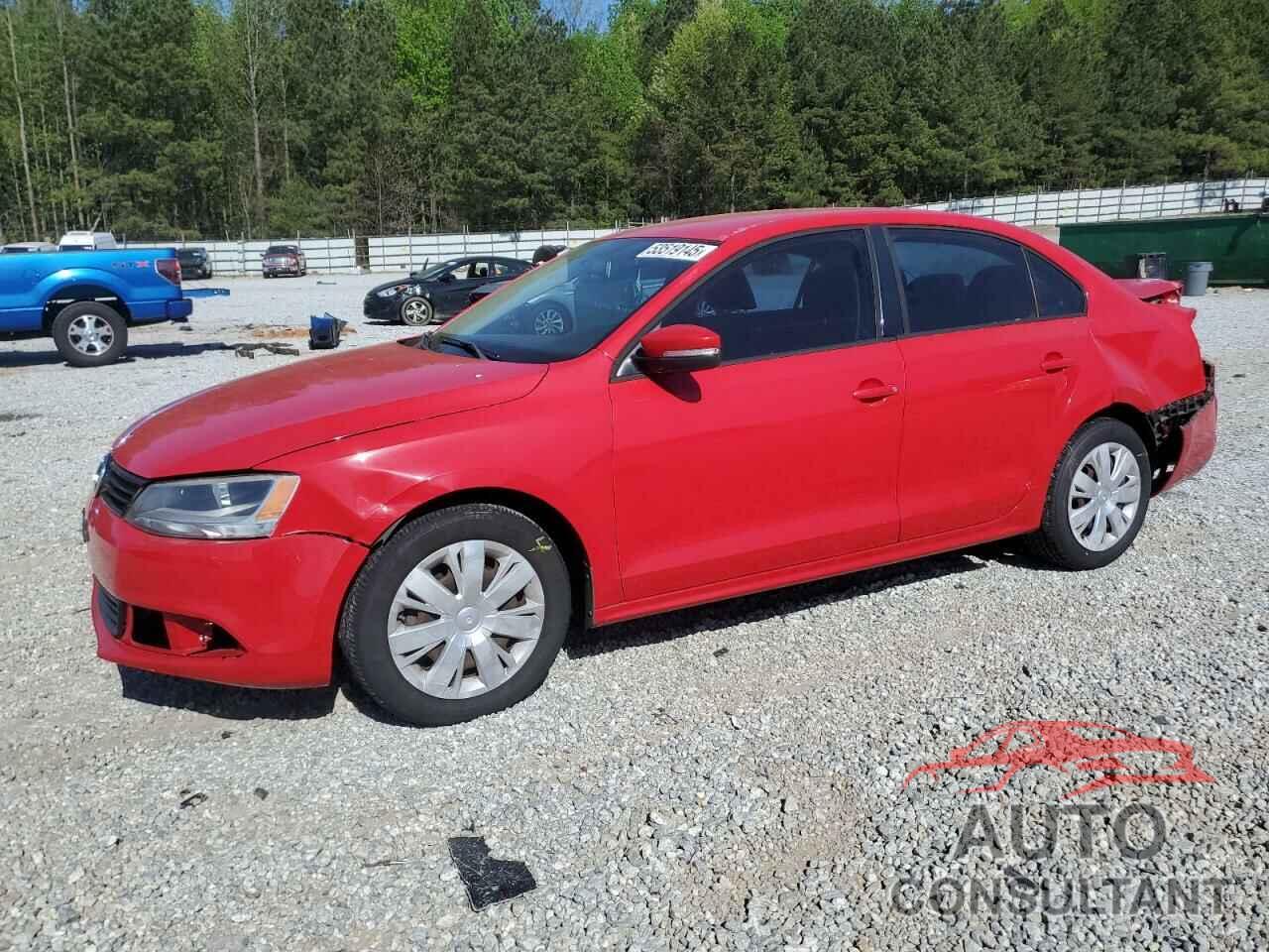 VOLKSWAGEN JETTA 2012 - 3VWDP7AJ4CM374106