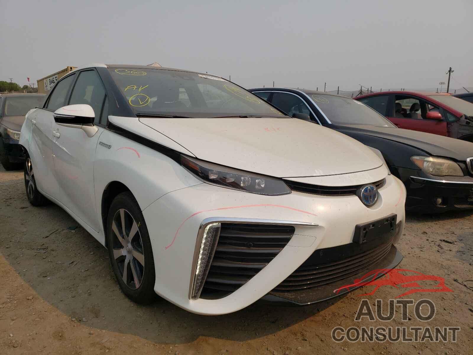 TOYOTA MIRAI 2019 - JTDBVRBD5KA007375